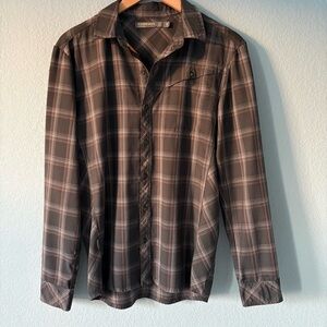 Icebreaker Men's Merino Wool Button Down Shirt Plaid